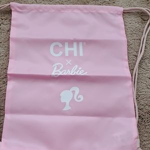 Chi x barbie drawstring bag